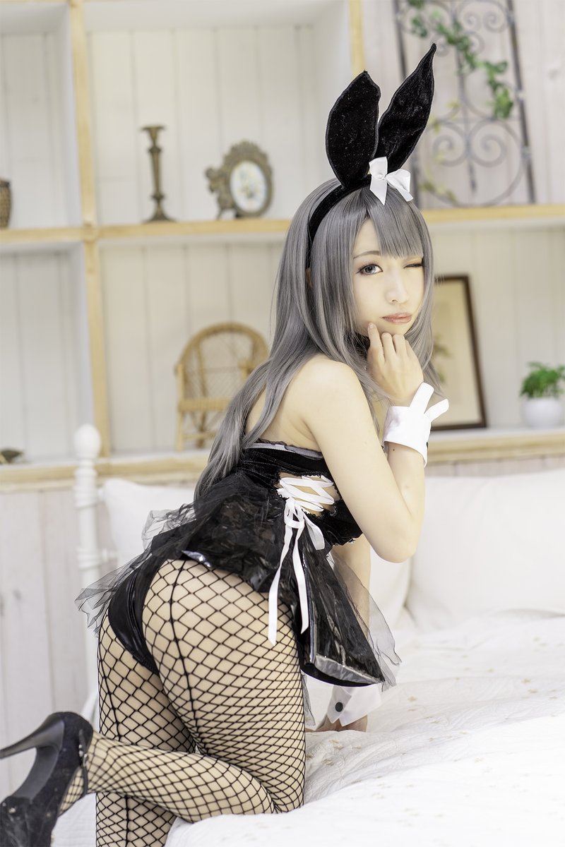 Bunny's three dimensional set of beautiful girls with rabbit ears(15)