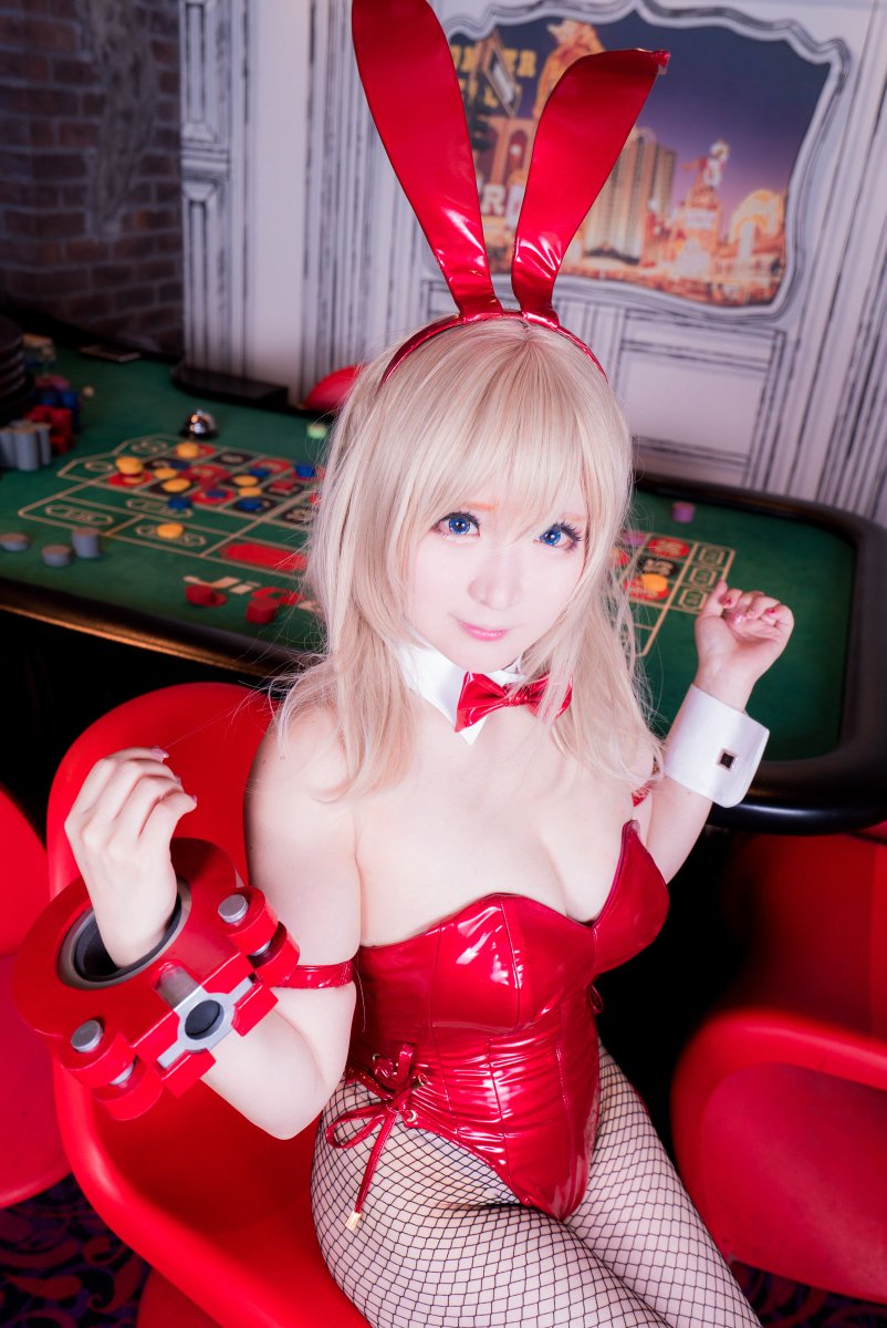 Bunny's three dimensional set of beautiful girls with rabbit ears(25)