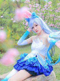 Blue fantasy stage lovely rabbit girl(6)