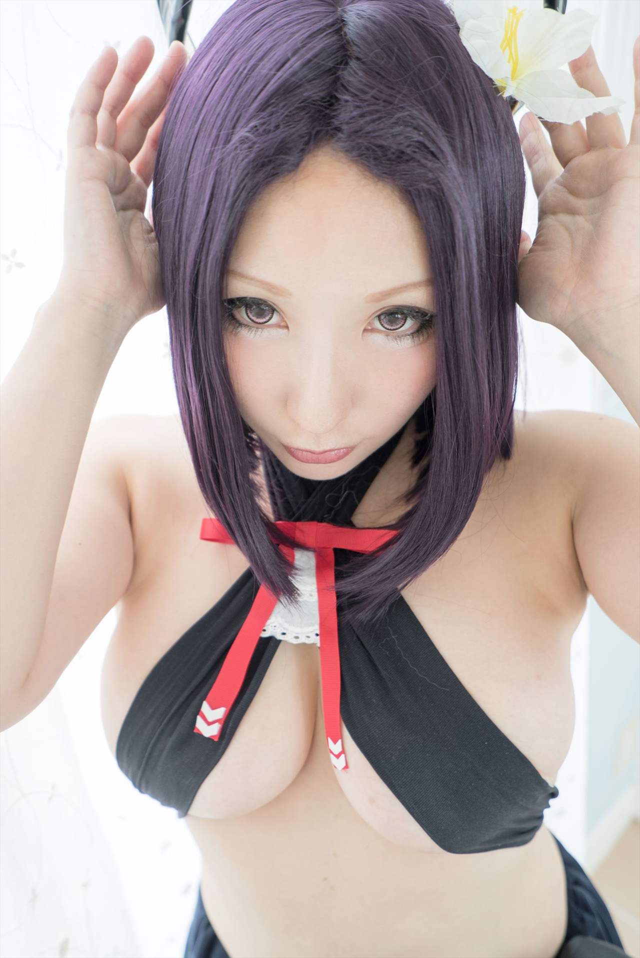 Big chest goddess teases Tatsuta bikini Saku animation show(38)