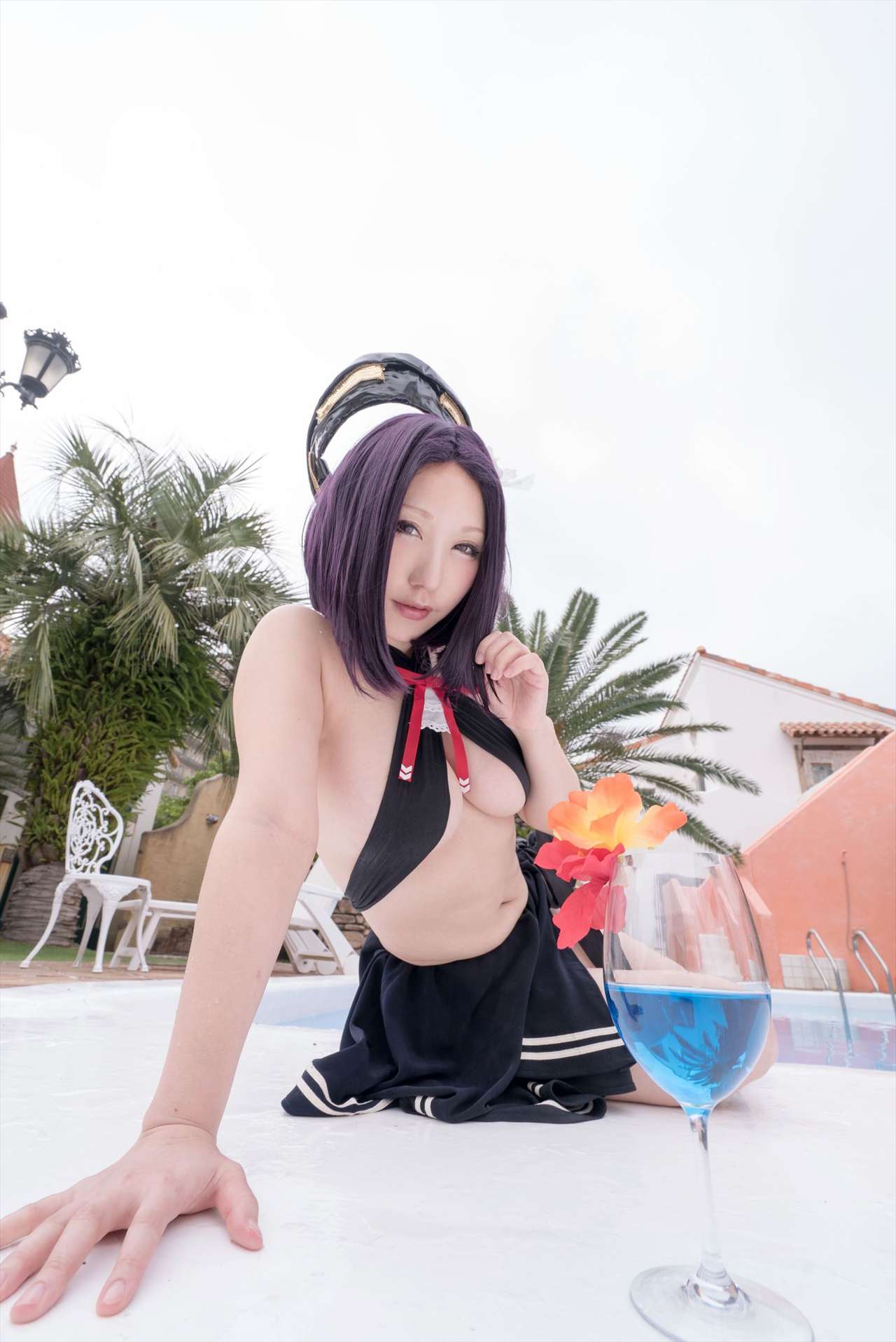 Big chest goddess teases Tatsuta bikini Saku animation show(46)