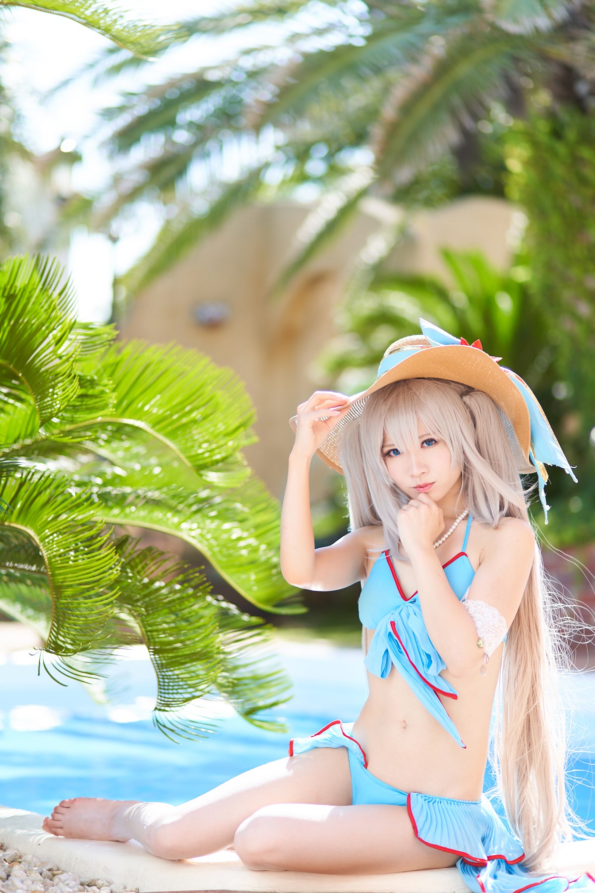 Holiday swimming sexy uniform photo beauty cosplay(7)