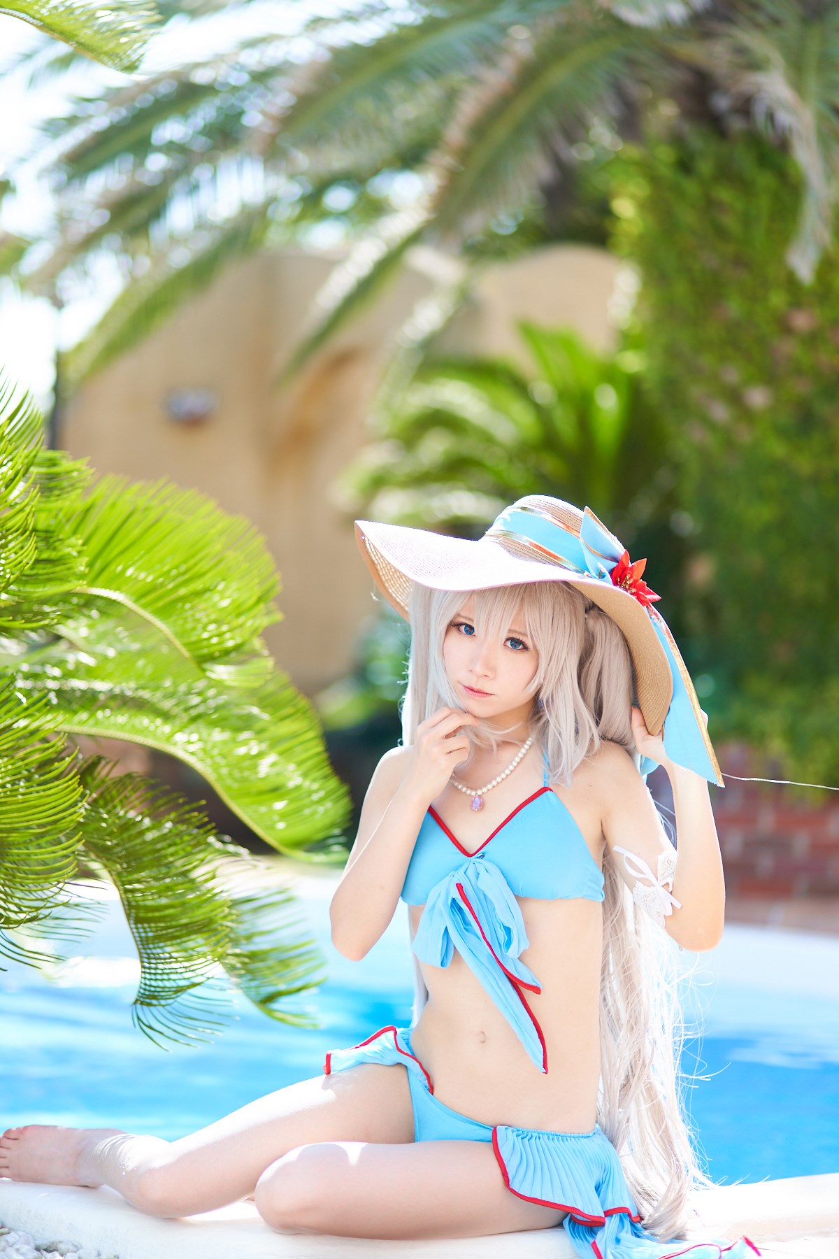 Holiday swimming sexy uniform photo beauty cosplay(6)