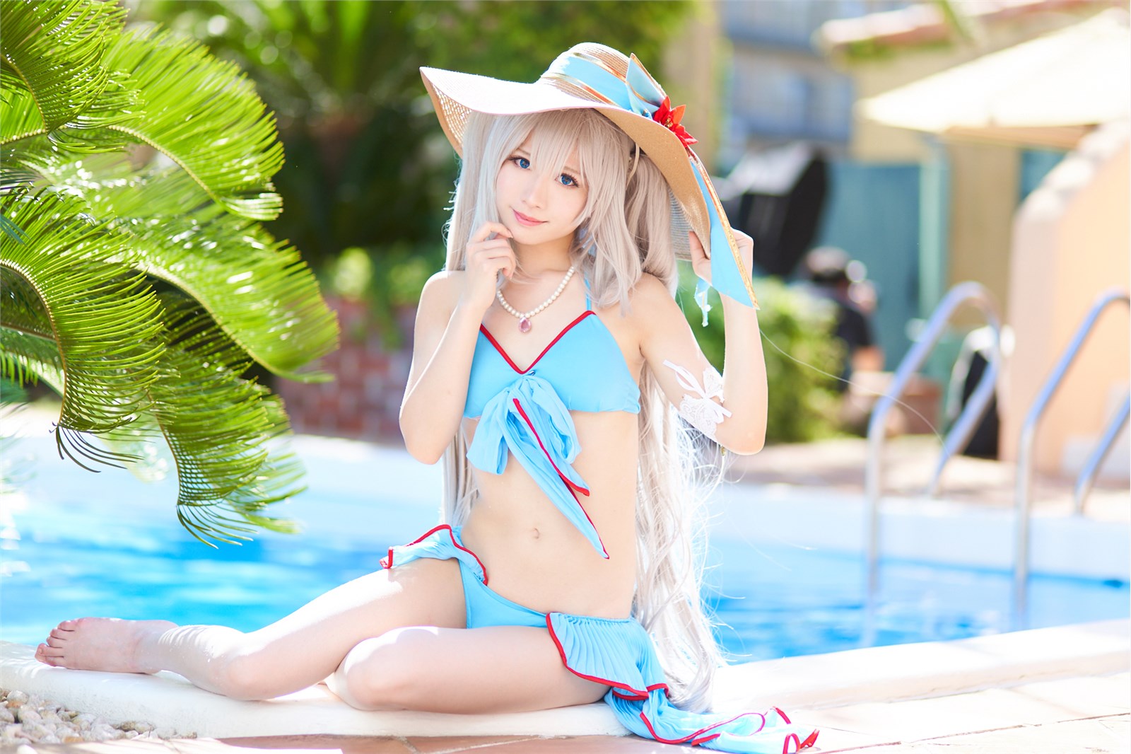 Holiday swimming sexy uniform photo beauty cosplay(5)