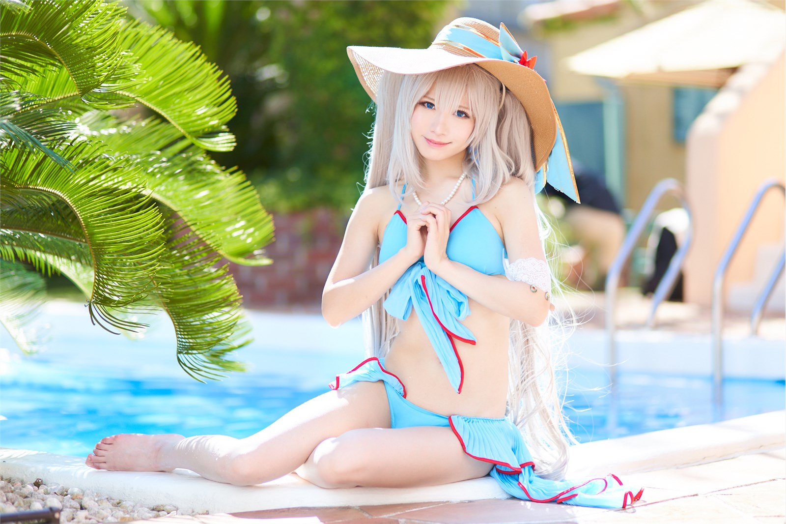 Holiday swimming sexy uniform photo beauty cosplay(4)