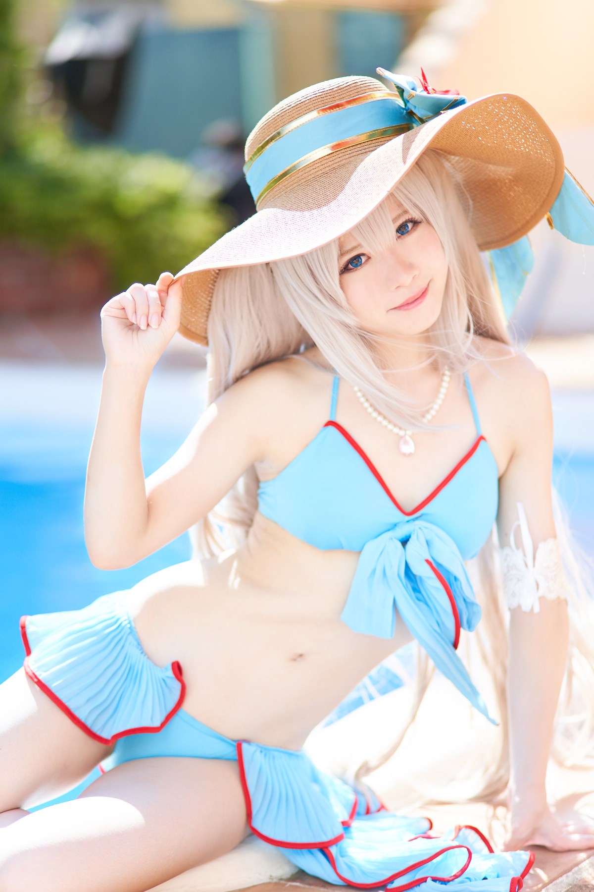 Holiday swimming sexy uniform photo beauty cosplay(24)