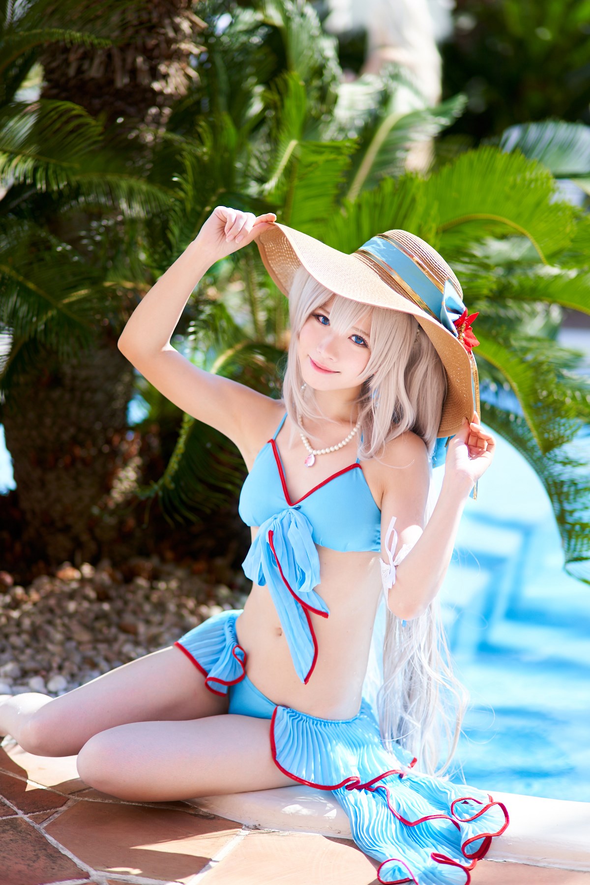 Holiday swimming sexy uniform photo beauty cosplay(20)