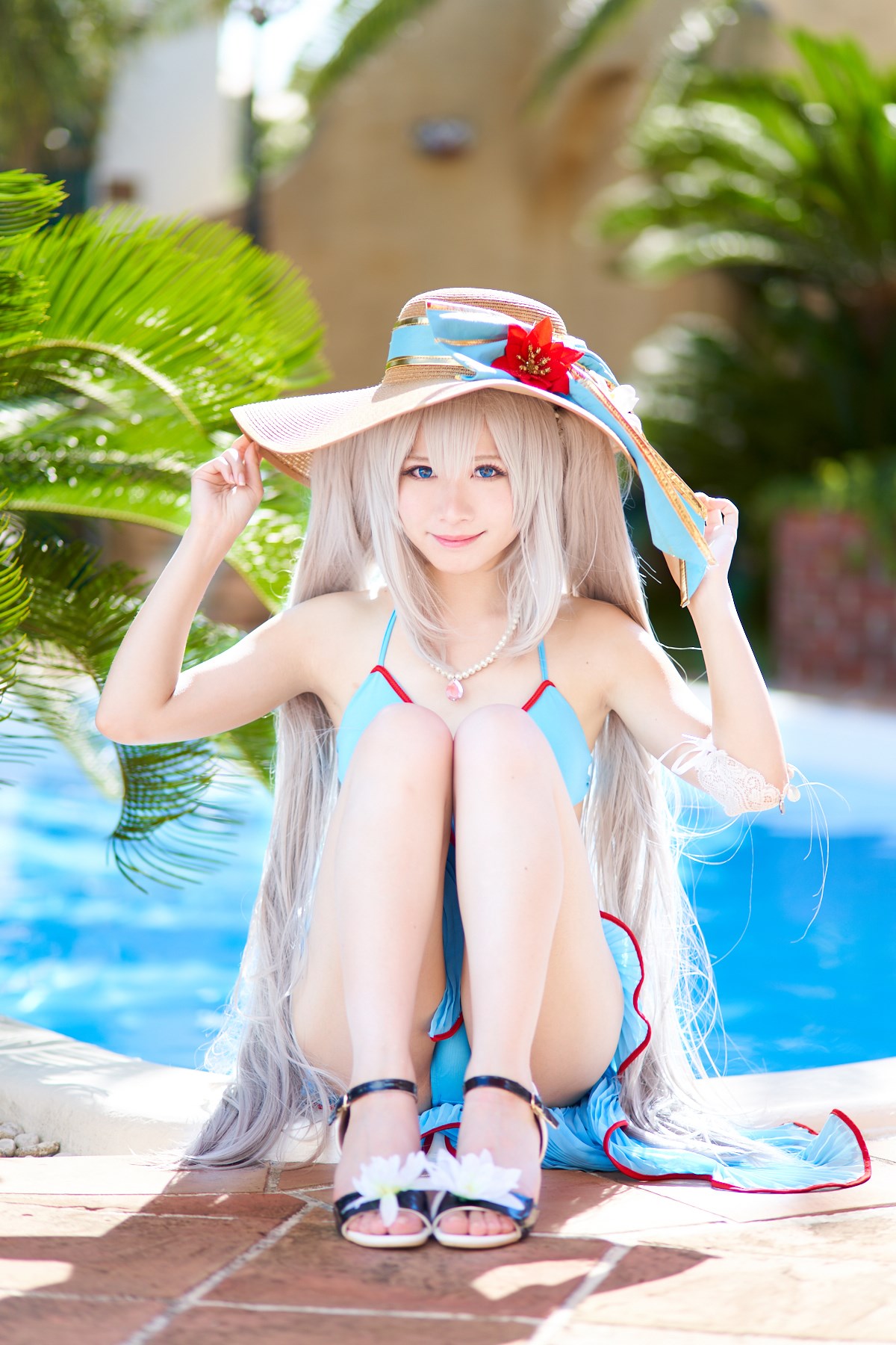 Holiday swimming sexy uniform photo beauty cosplay(18)