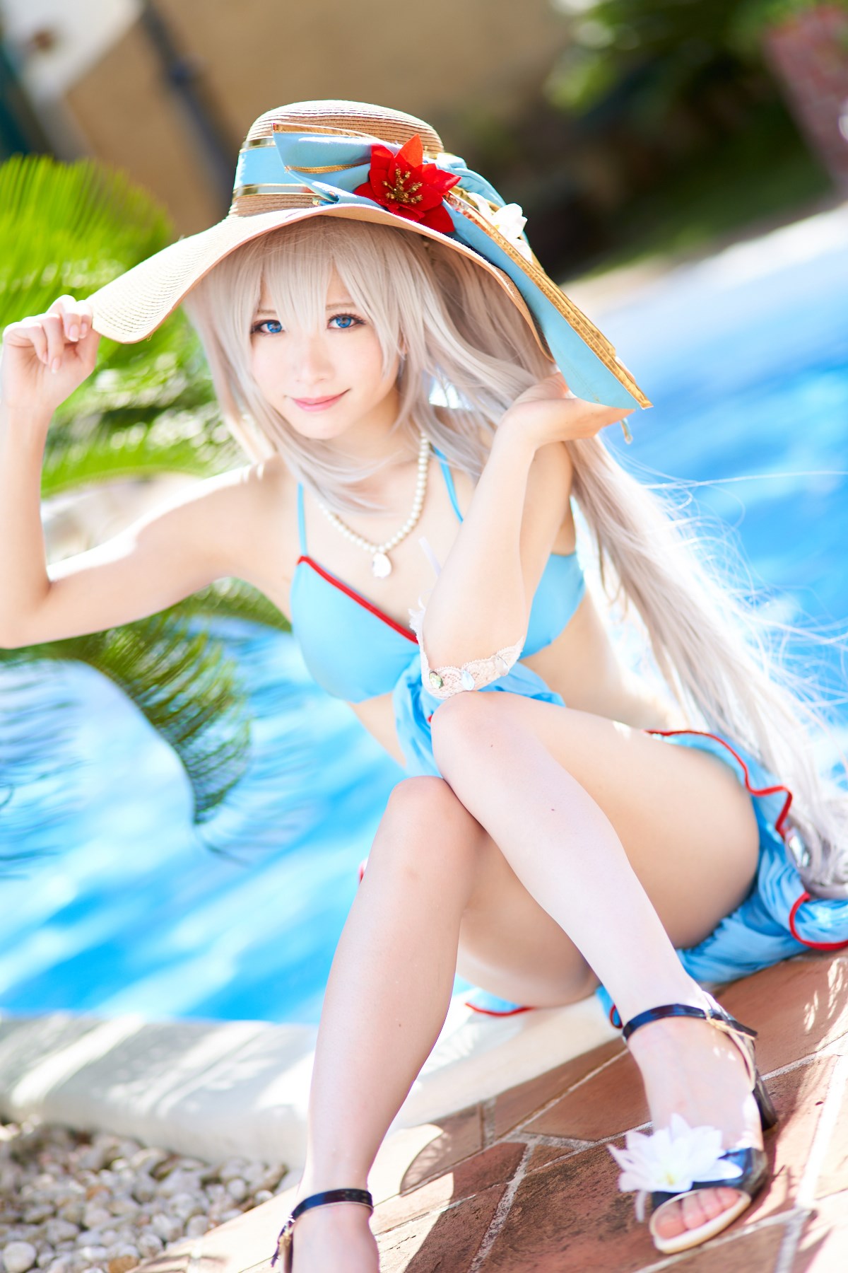 Holiday swimming sexy uniform photo beauty cosplay(25)