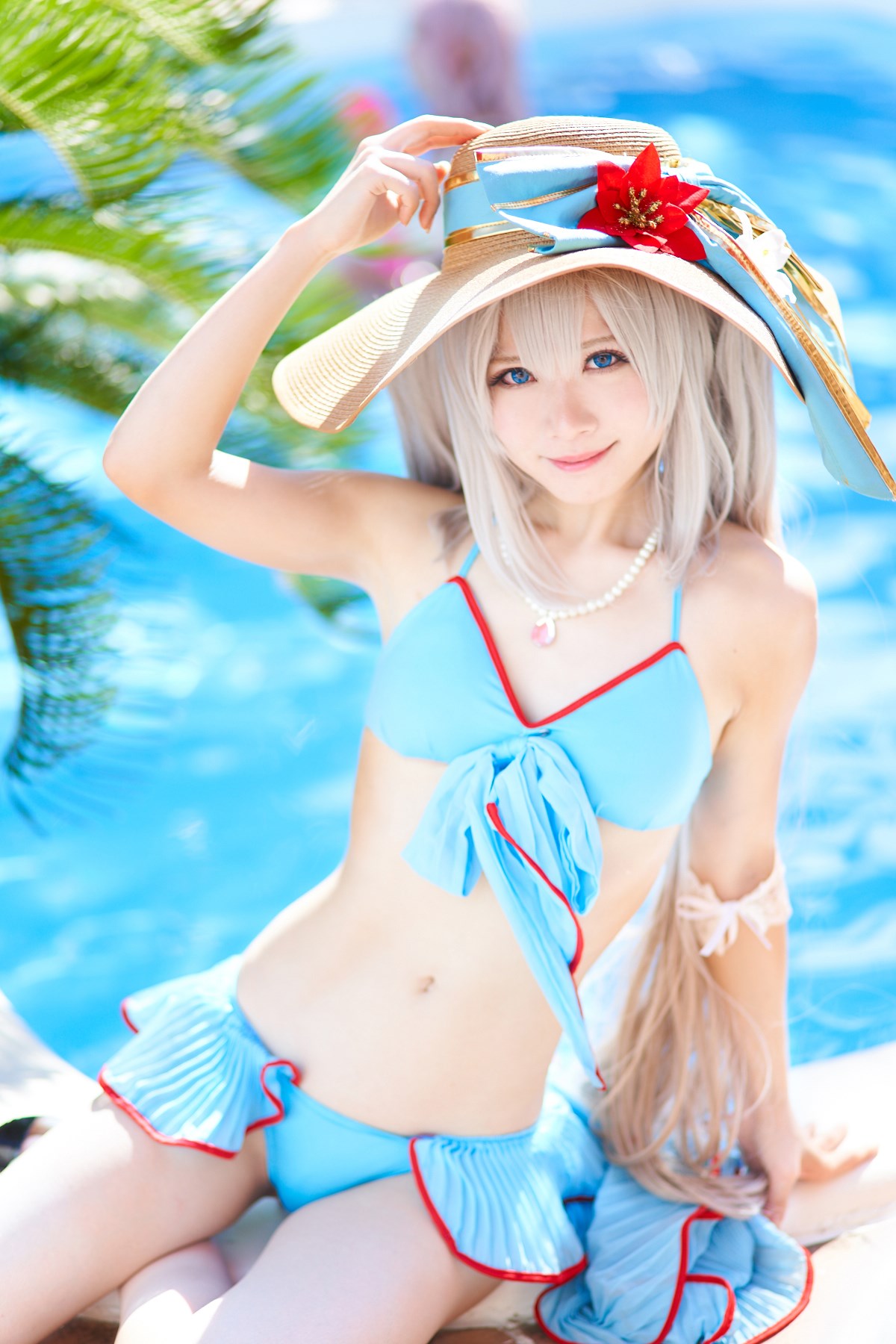 Holiday swimming sexy uniform photo beauty cosplay(32)