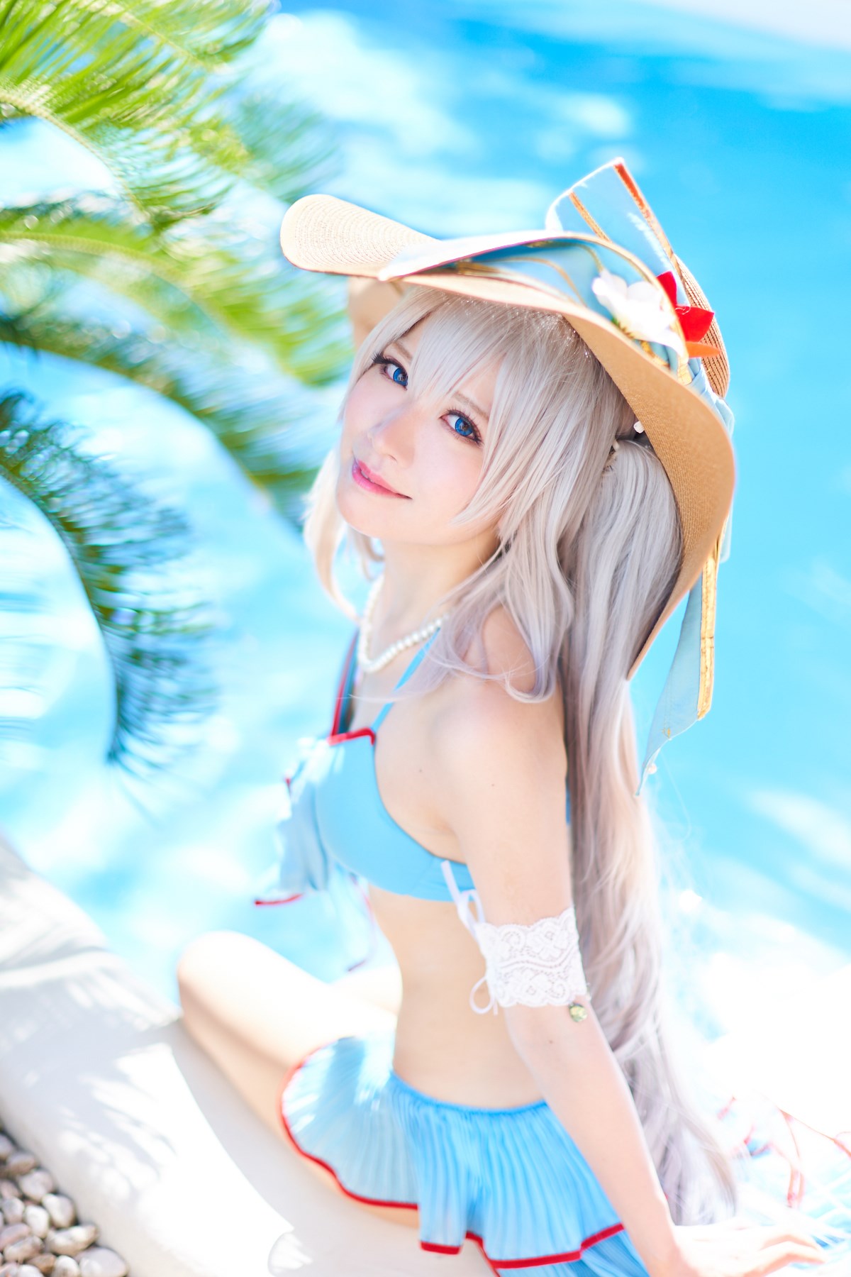 Holiday swimming sexy uniform photo beauty cosplay(15)