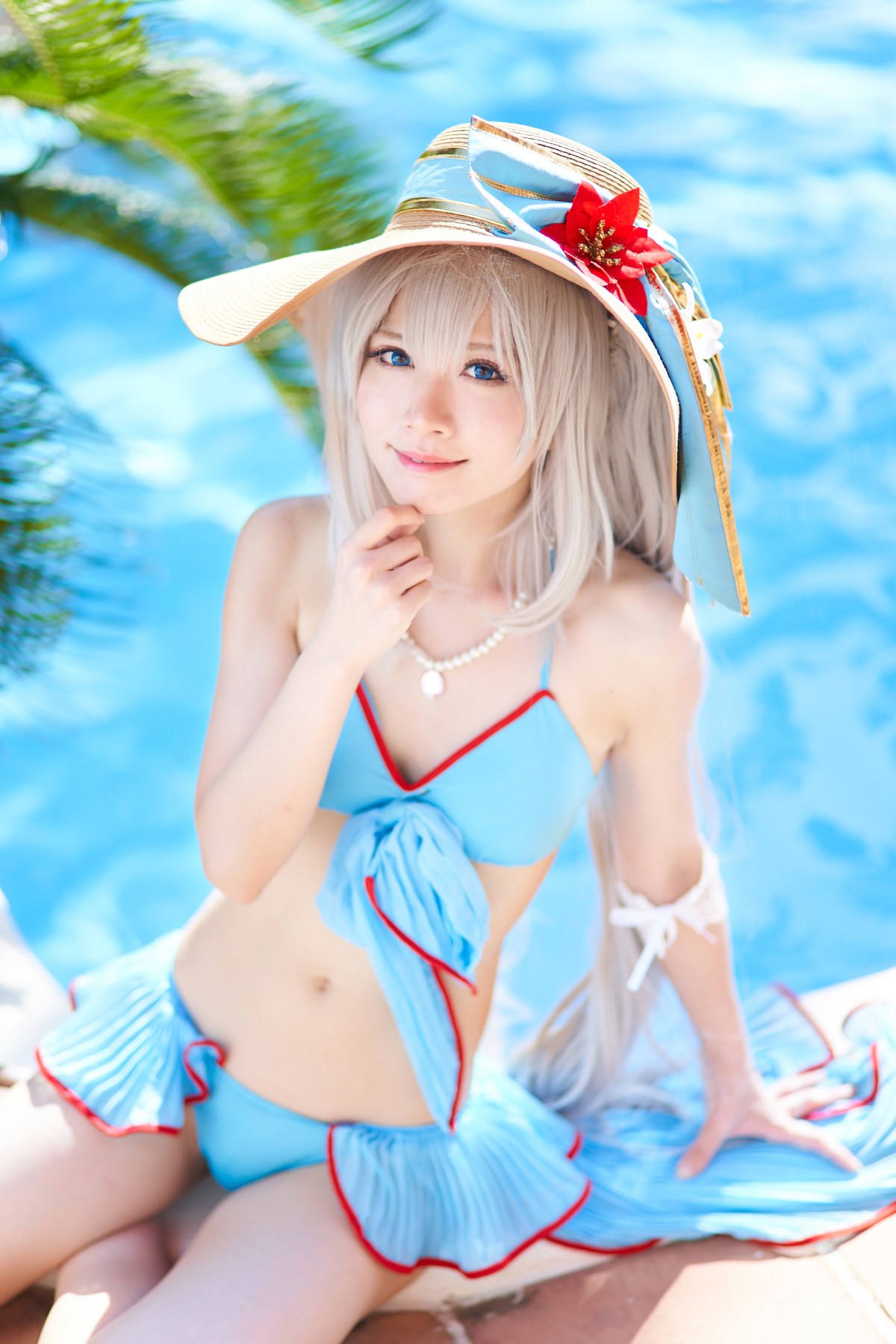 Holiday swimming sexy uniform photo beauty cosplay(34)