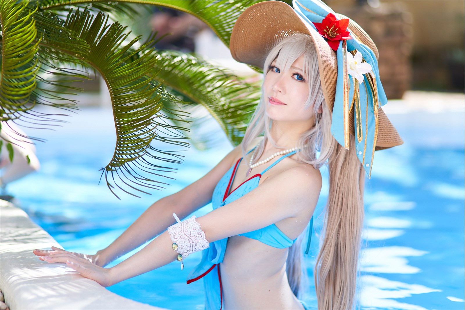 Holiday swimming sexy uniform photo beauty cosplay(36)