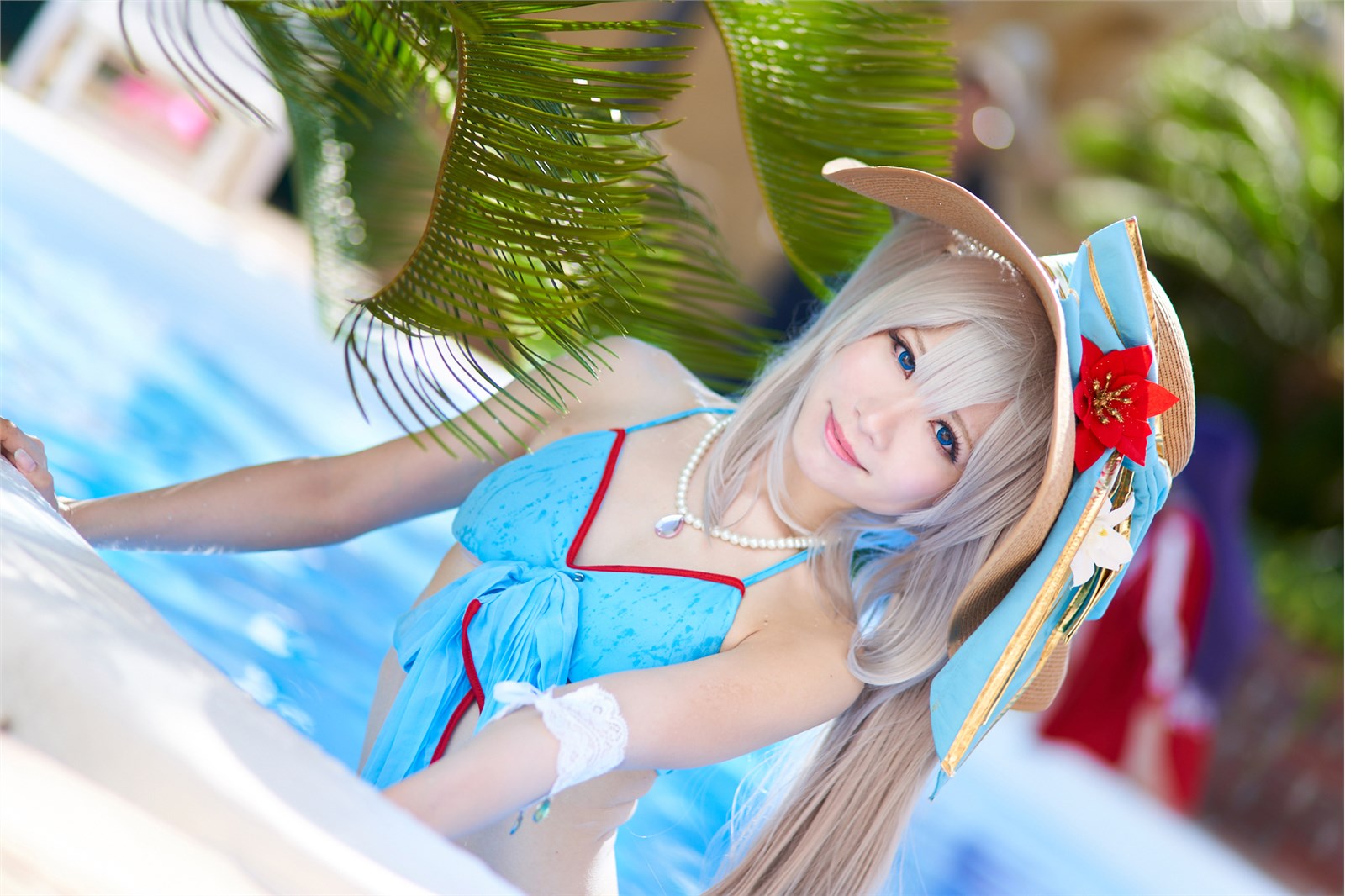 Holiday swimming sexy uniform photo beauty cosplay(43)