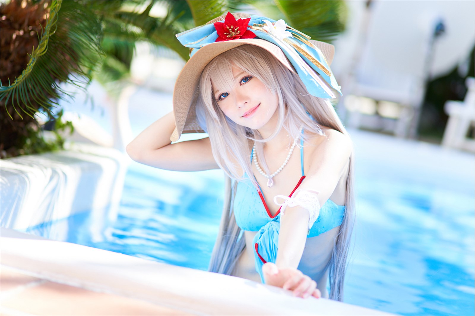 Holiday swimming sexy uniform photo beauty cosplay(48)