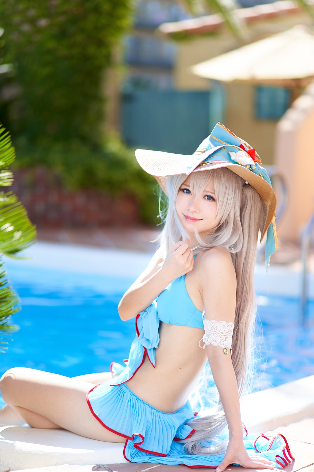 Holiday swimming sexy uniform photo beauty cosplay(13)