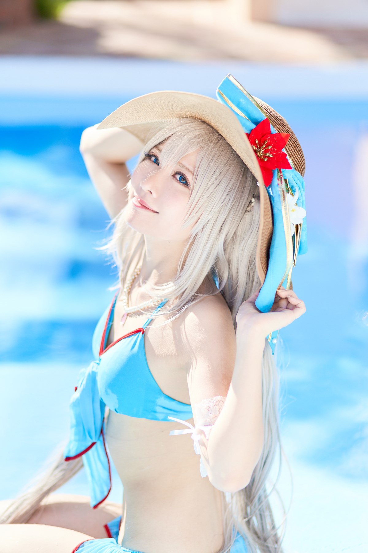 Holiday swimming sexy uniform photo beauty cosplay(72)