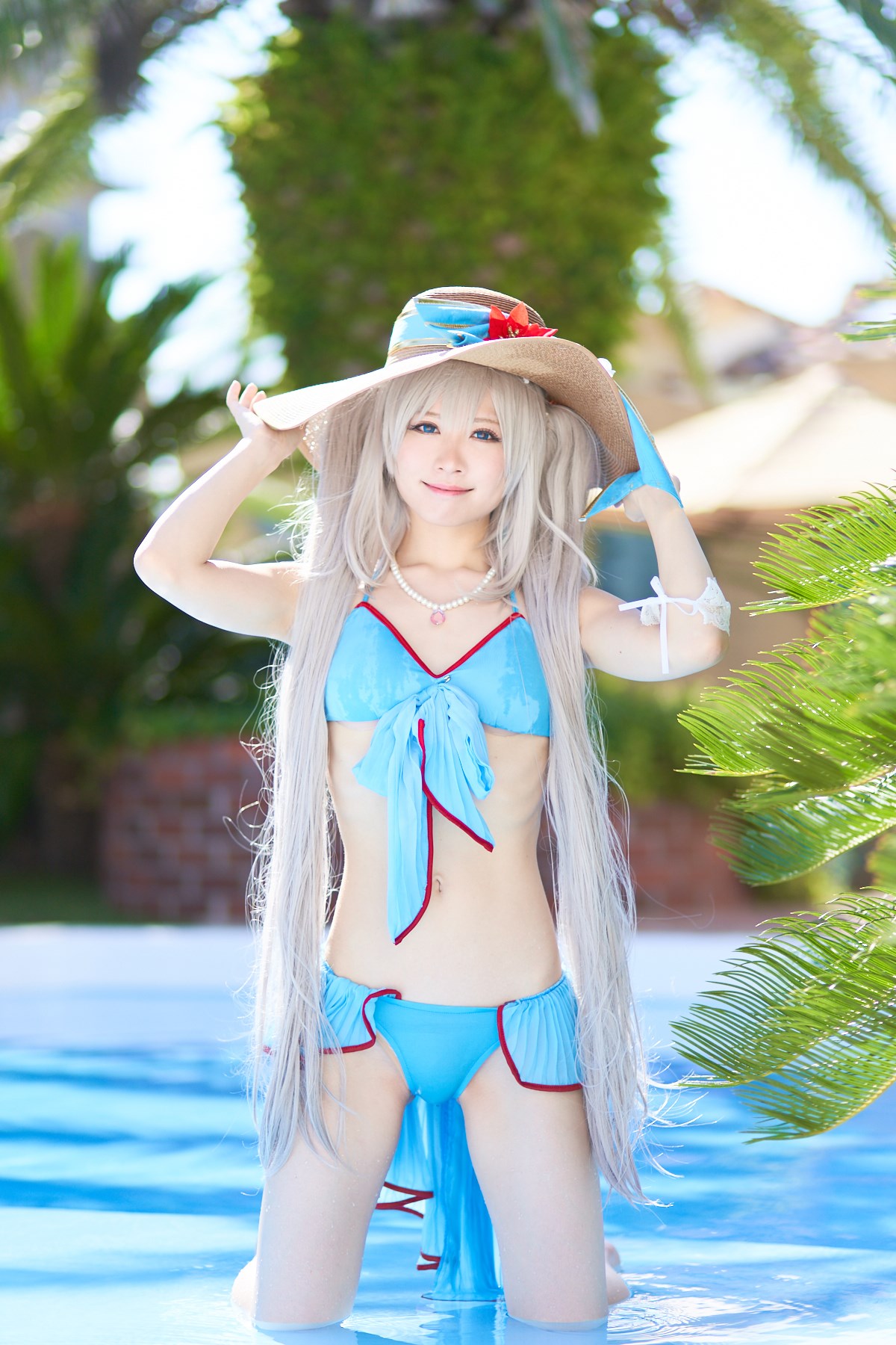 Holiday swimming sexy uniform photo beauty cosplay(53)