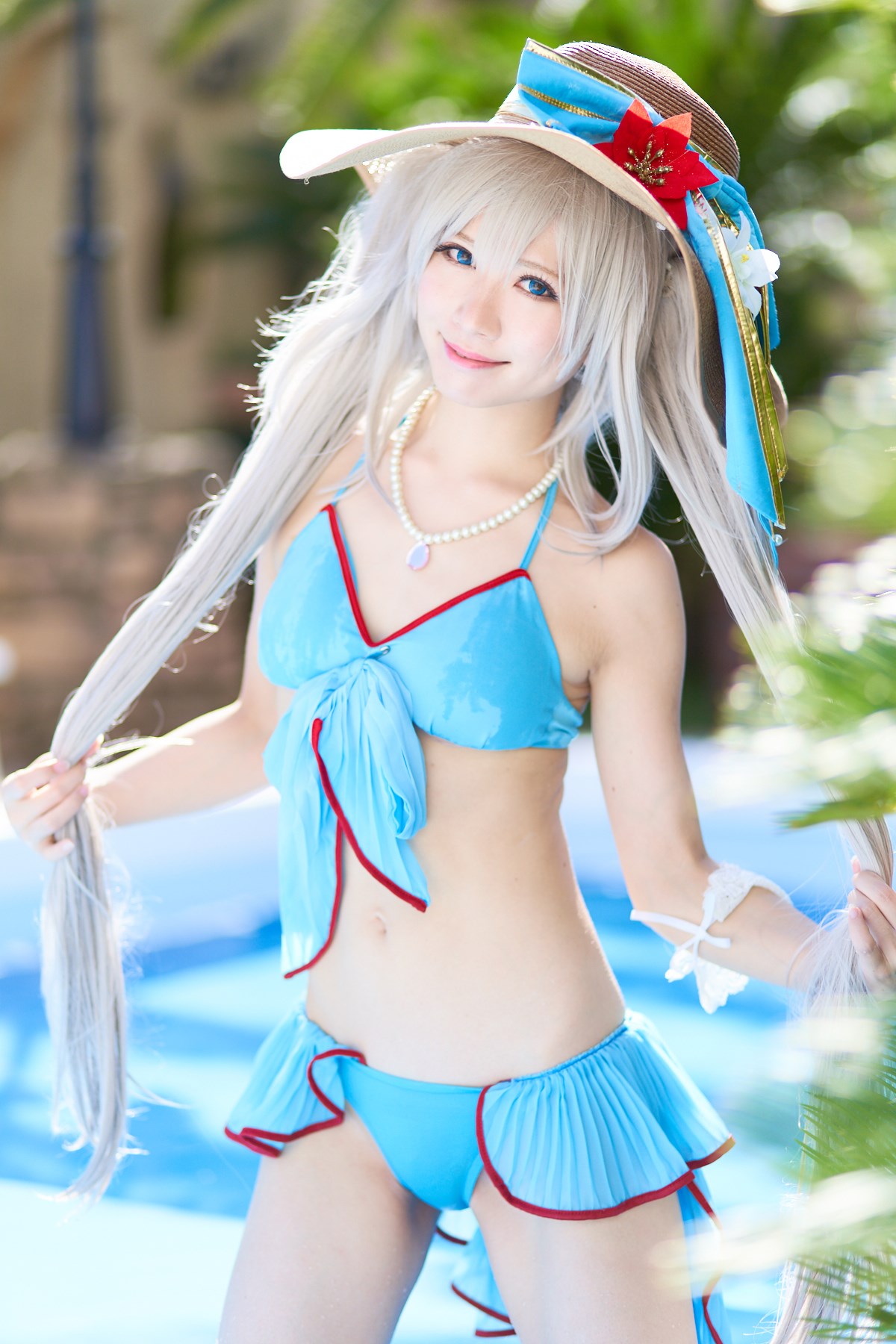 Holiday swimming sexy uniform photo beauty cosplay(65)