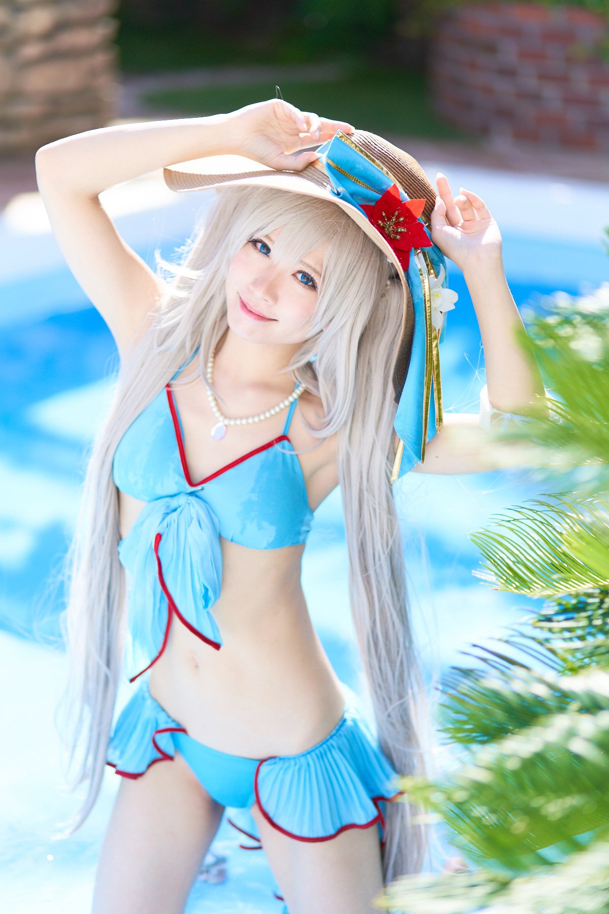 Holiday swimming sexy uniform photo beauty cosplay(66)