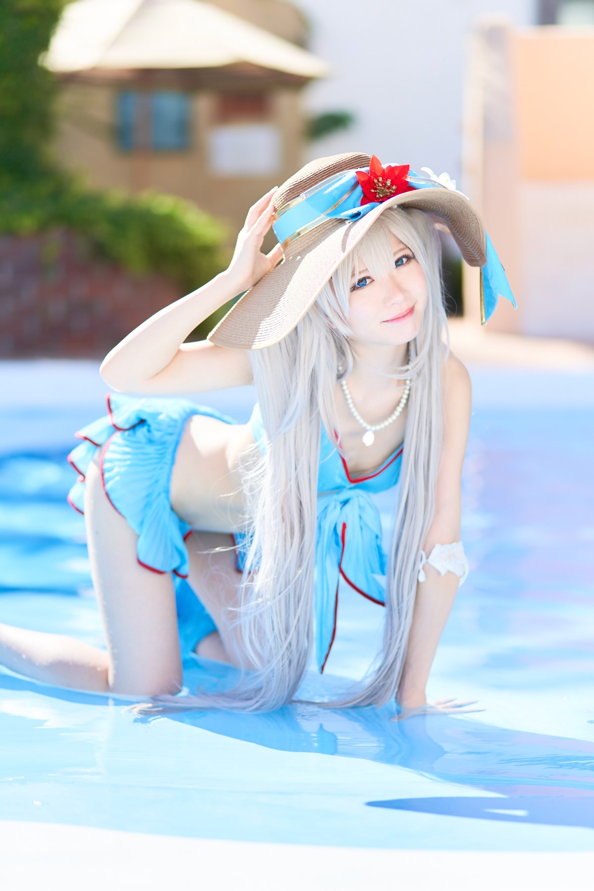 Holiday swimming sexy uniform photo beauty cosplay(75)