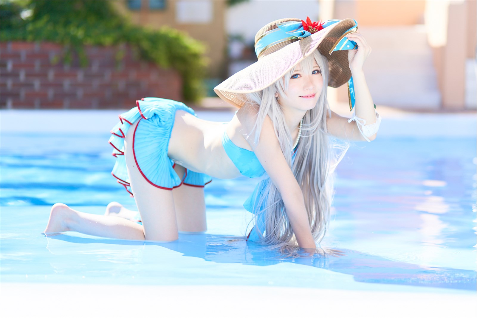 Holiday swimming sexy uniform photo beauty cosplay(78)