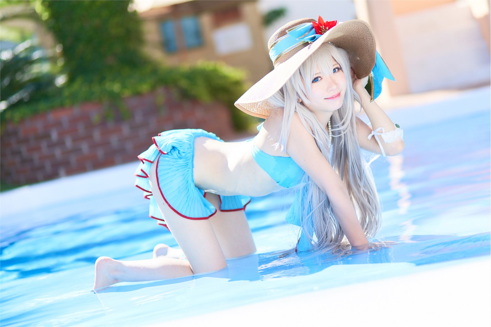 Holiday swimming sexy uniform photo beauty cosplay(71)