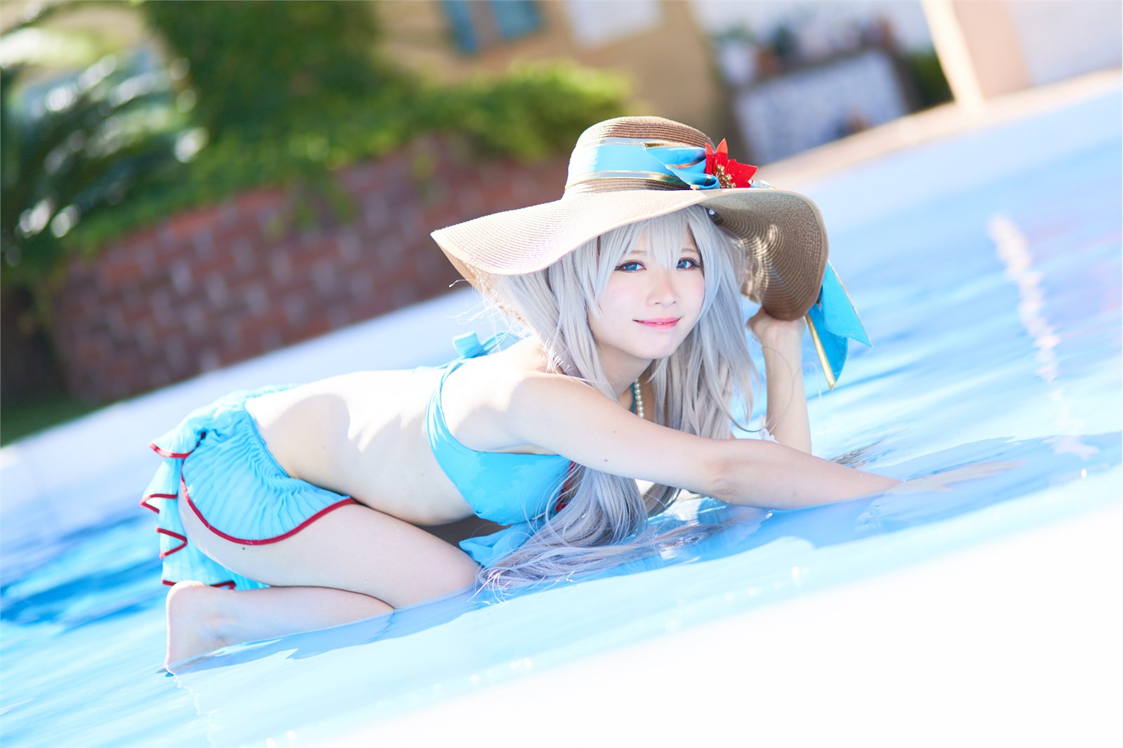 Holiday swimming sexy uniform photo beauty cosplay(63)