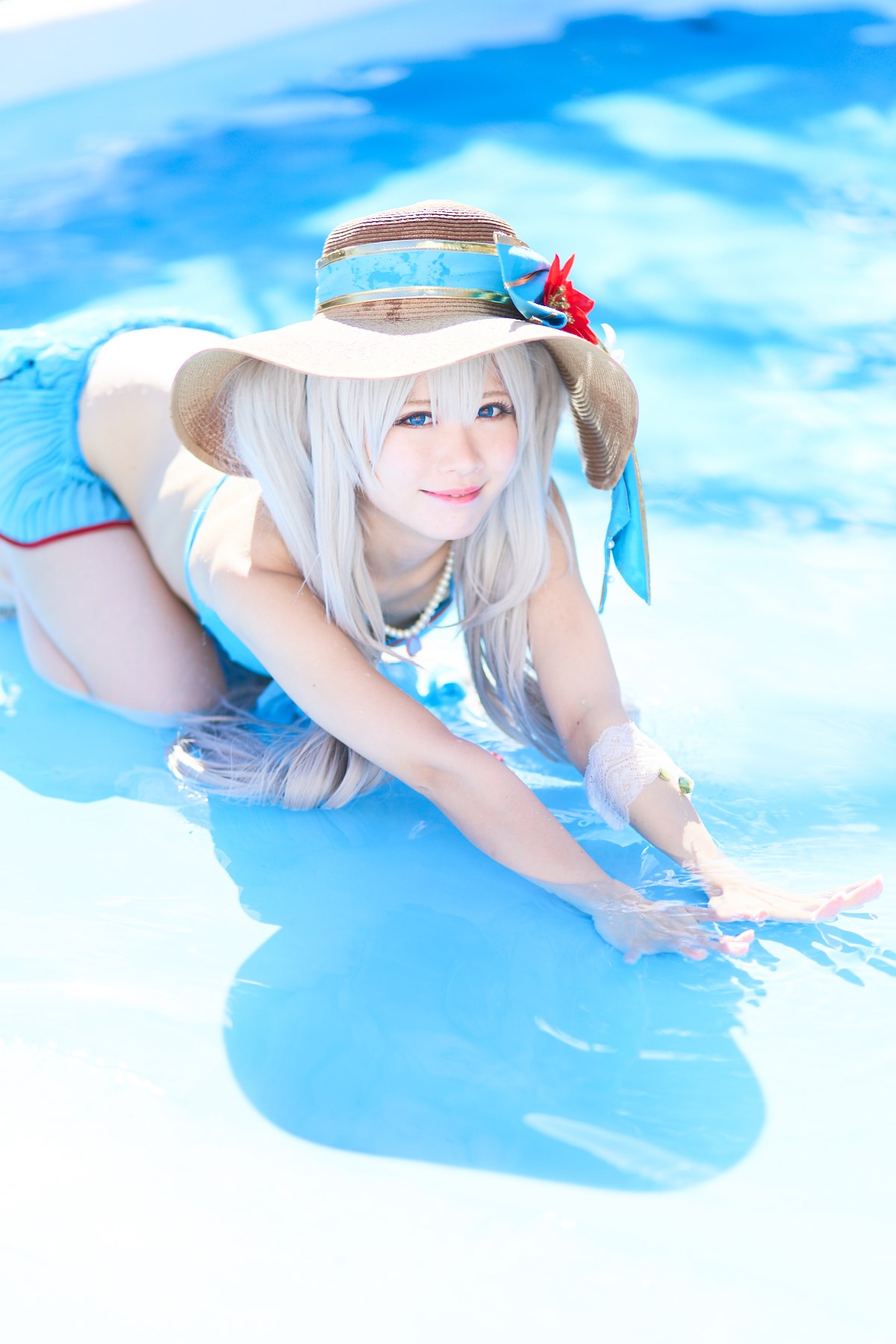 Holiday swimming sexy uniform photo beauty cosplay(73)