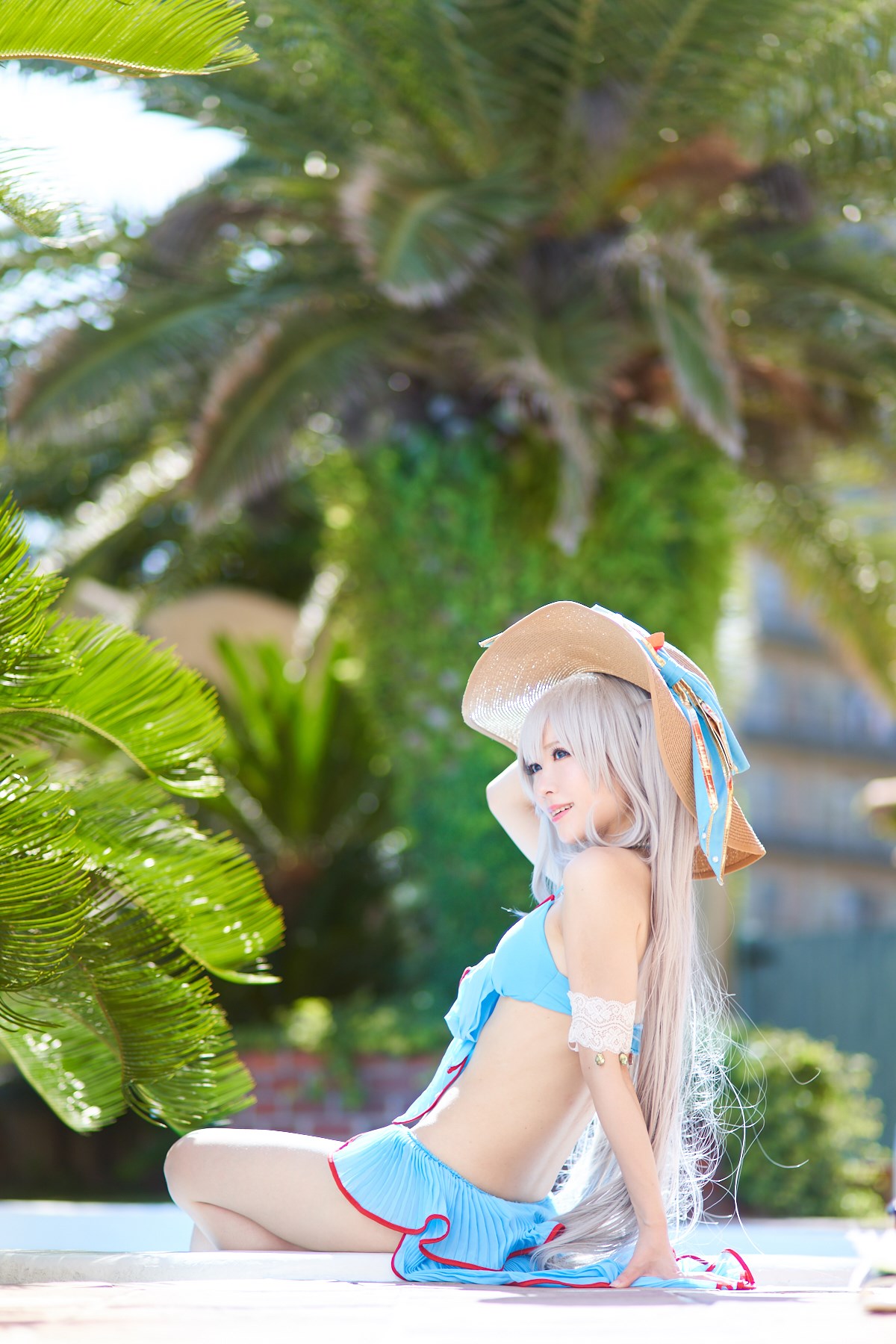 Holiday swimming sexy uniform photo beauty cosplay(10)