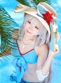 Holiday swimming sexy uniform photo beauty cosplay(39)