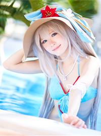 Holiday swimming sexy uniform photo beauty cosplay(48)