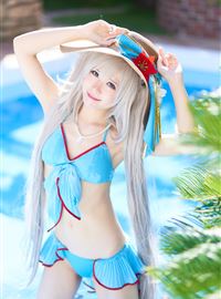 Holiday swimming sexy uniform photo beauty cosplay(66)