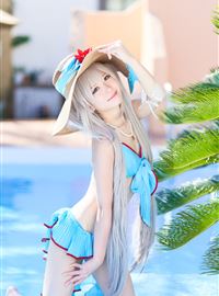 Holiday swimming sexy uniform photo beauty cosplay(64)