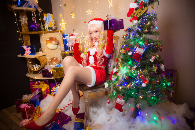 Cosplay girl of Christmas animation reality show(74)