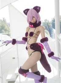 Cosplay with slender legs(13)