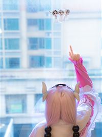 Kanna cosplay, a pure and innocent Dragon Girl, is cruel and lovely(30)