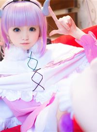 Kanna cosplay, a pure and innocent Dragon Girl, is cruel and lovely(3)