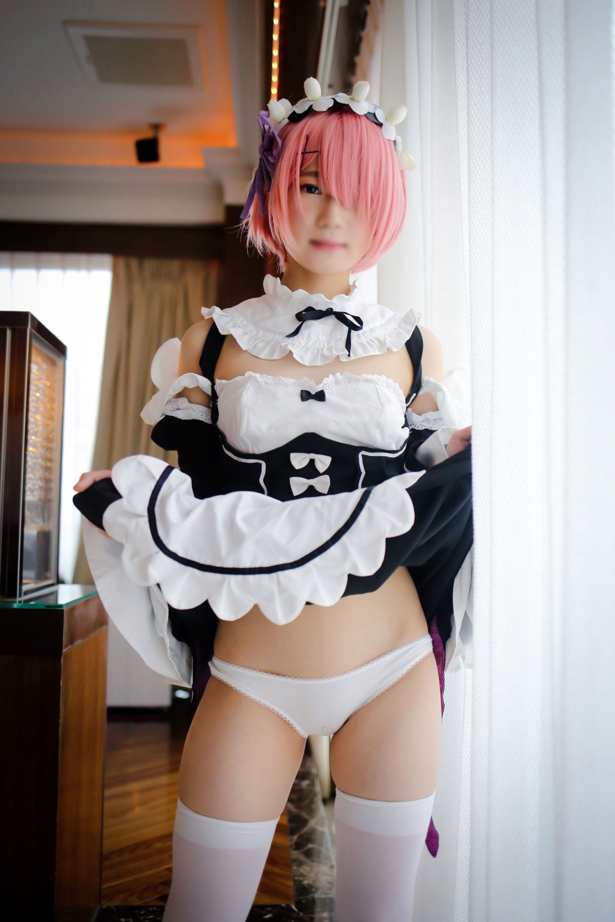 Naughty non REM ero Cosplay twin sister(1)