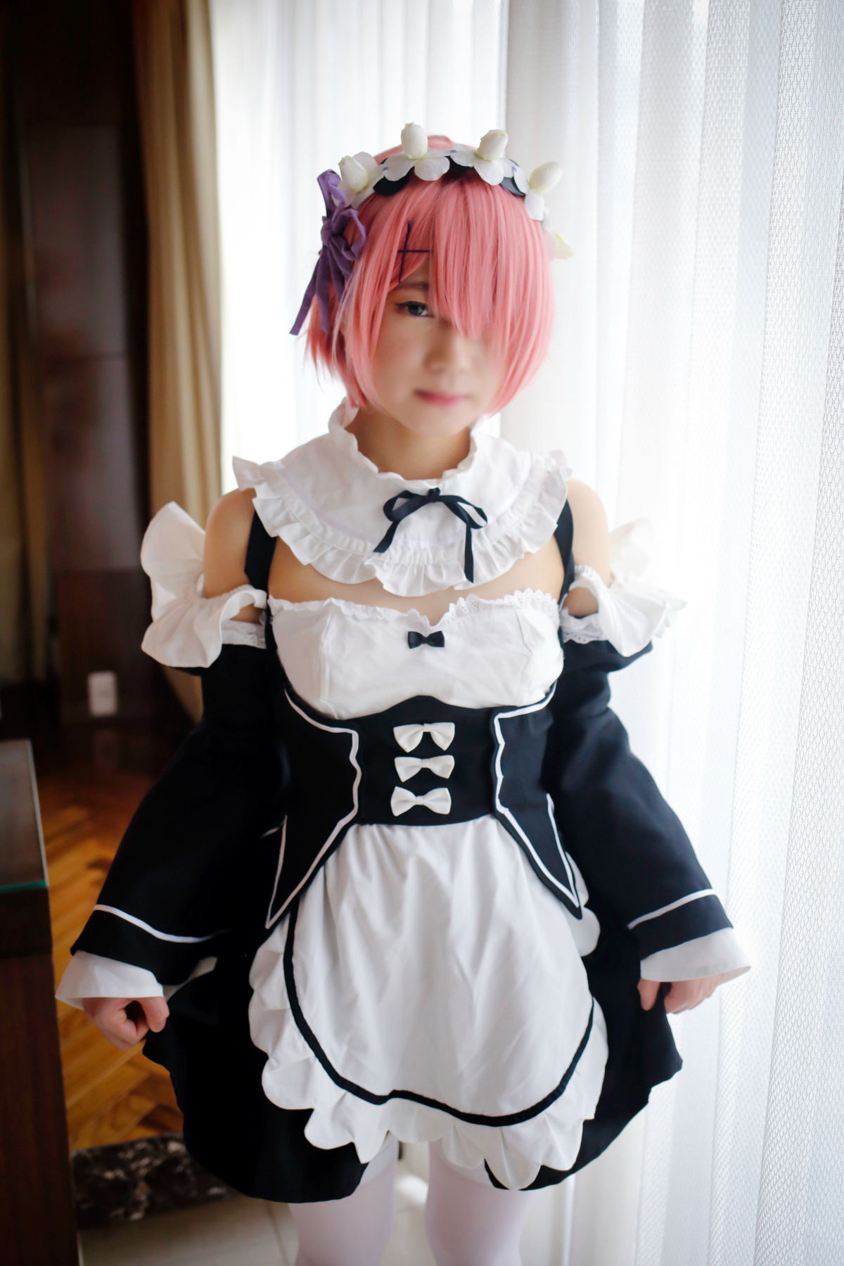 Naughty non REM ero Cosplay twin sister(3)