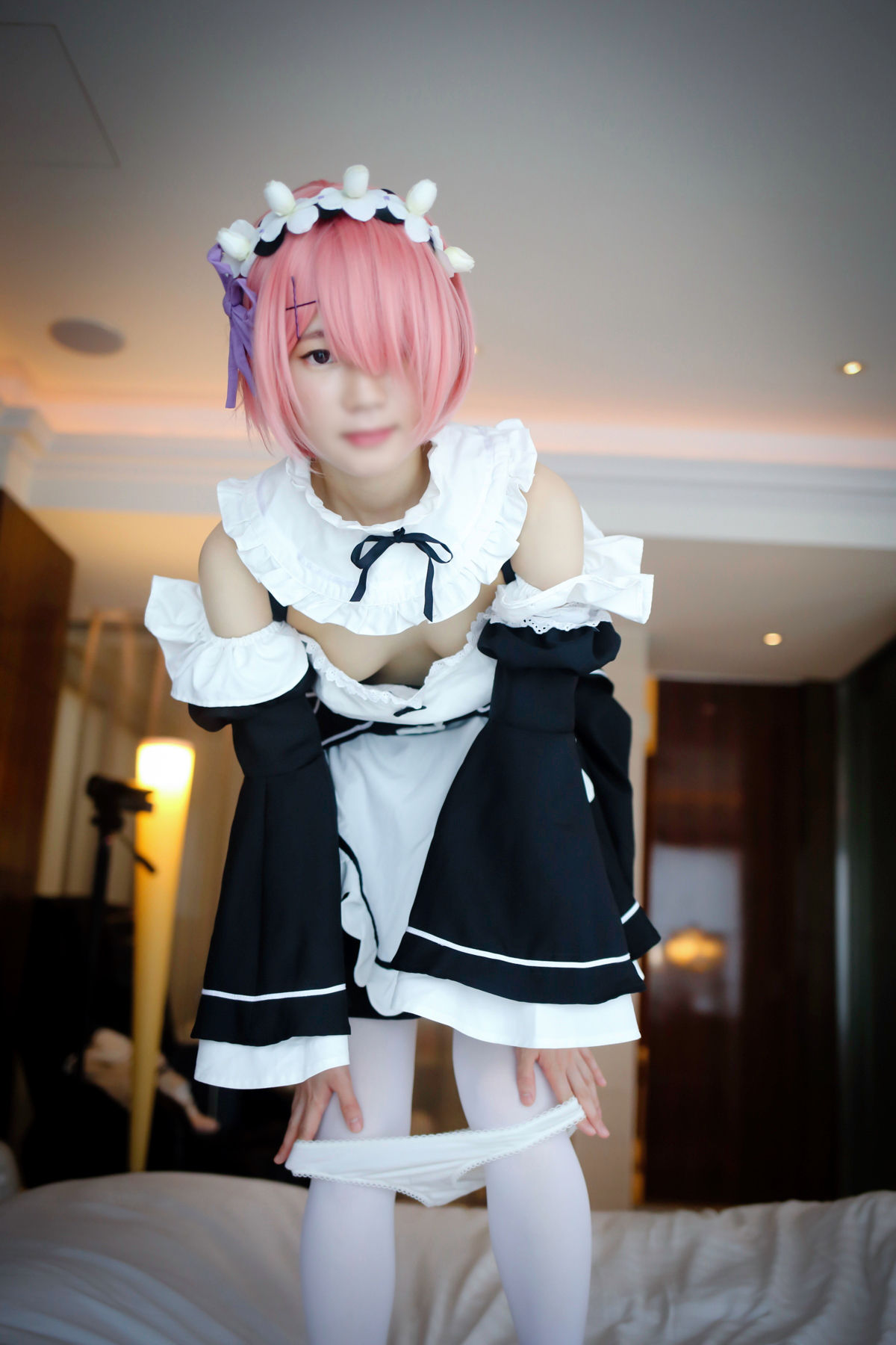Naughty non REM ero Cosplay twin sister(23)