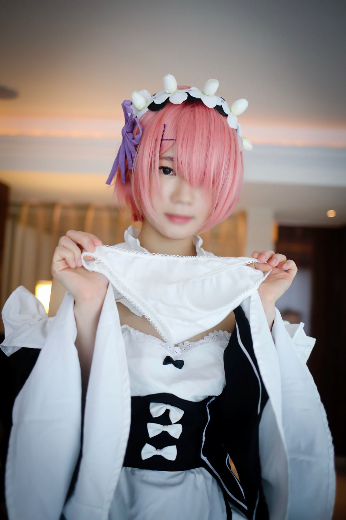 Naughty non REM ero Cosplay twin sister(24)