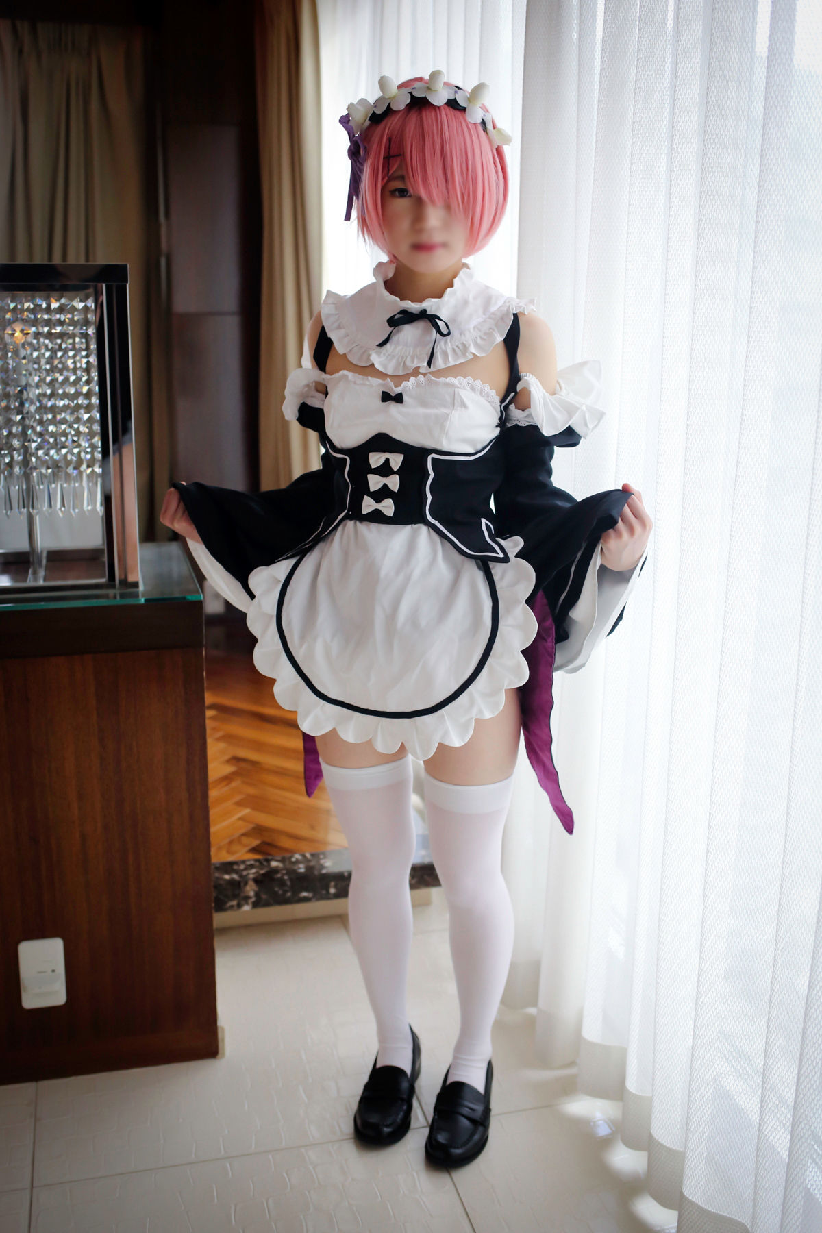 Naughty non REM ero Cosplay twin sister(4)