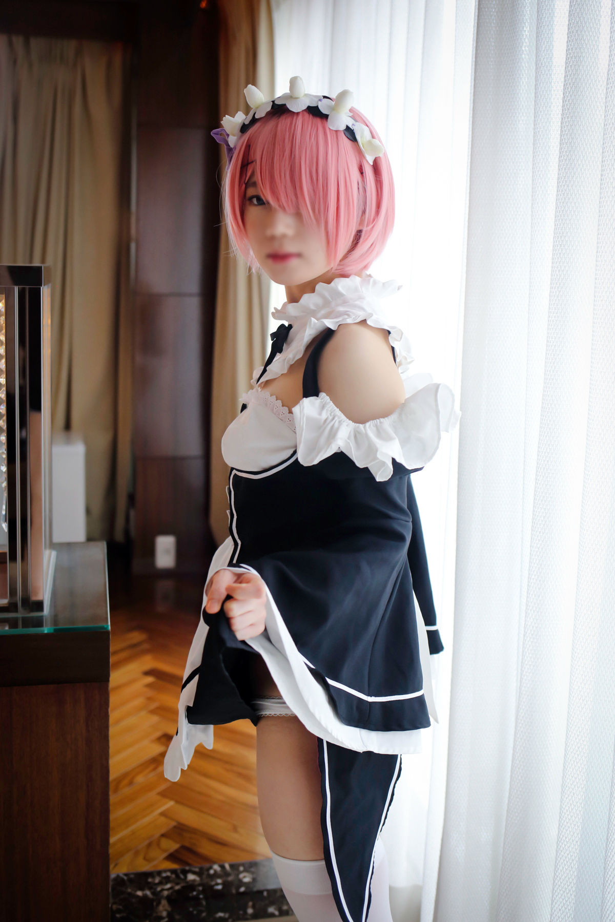 Naughty non REM ero Cosplay twin sister(6)