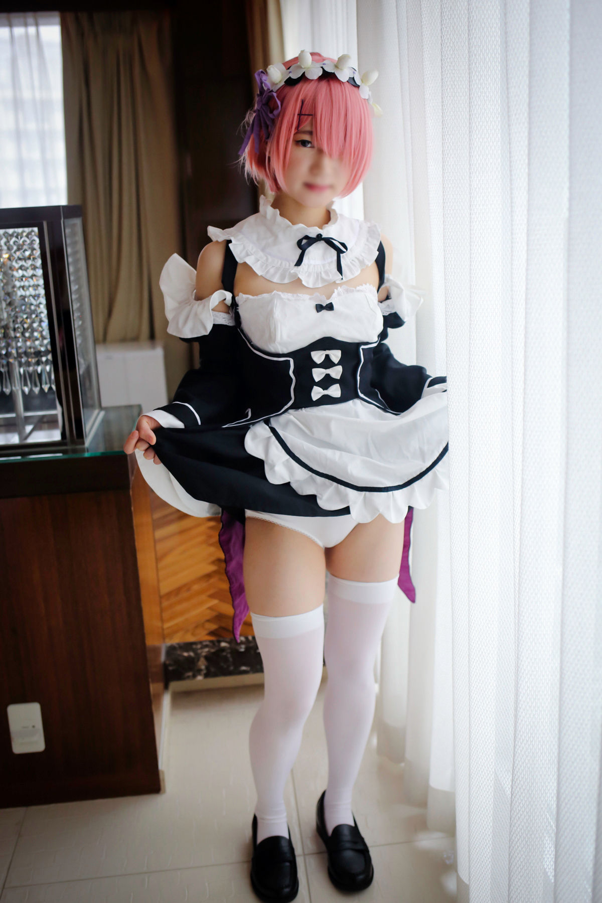 Naughty non REM ero Cosplay twin sister(8)