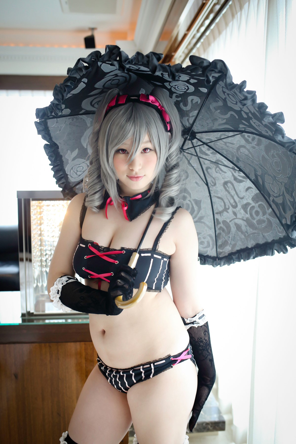 Kanzaki Ranko ero cosplay, Cinderella's girl(1)