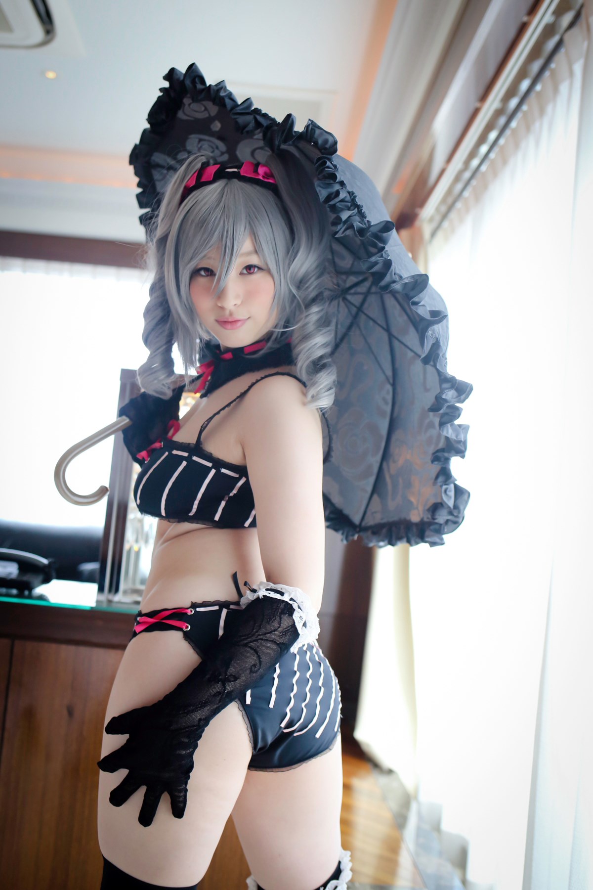 Kanzaki Ranko ero cosplay, Cinderella's girl(10)