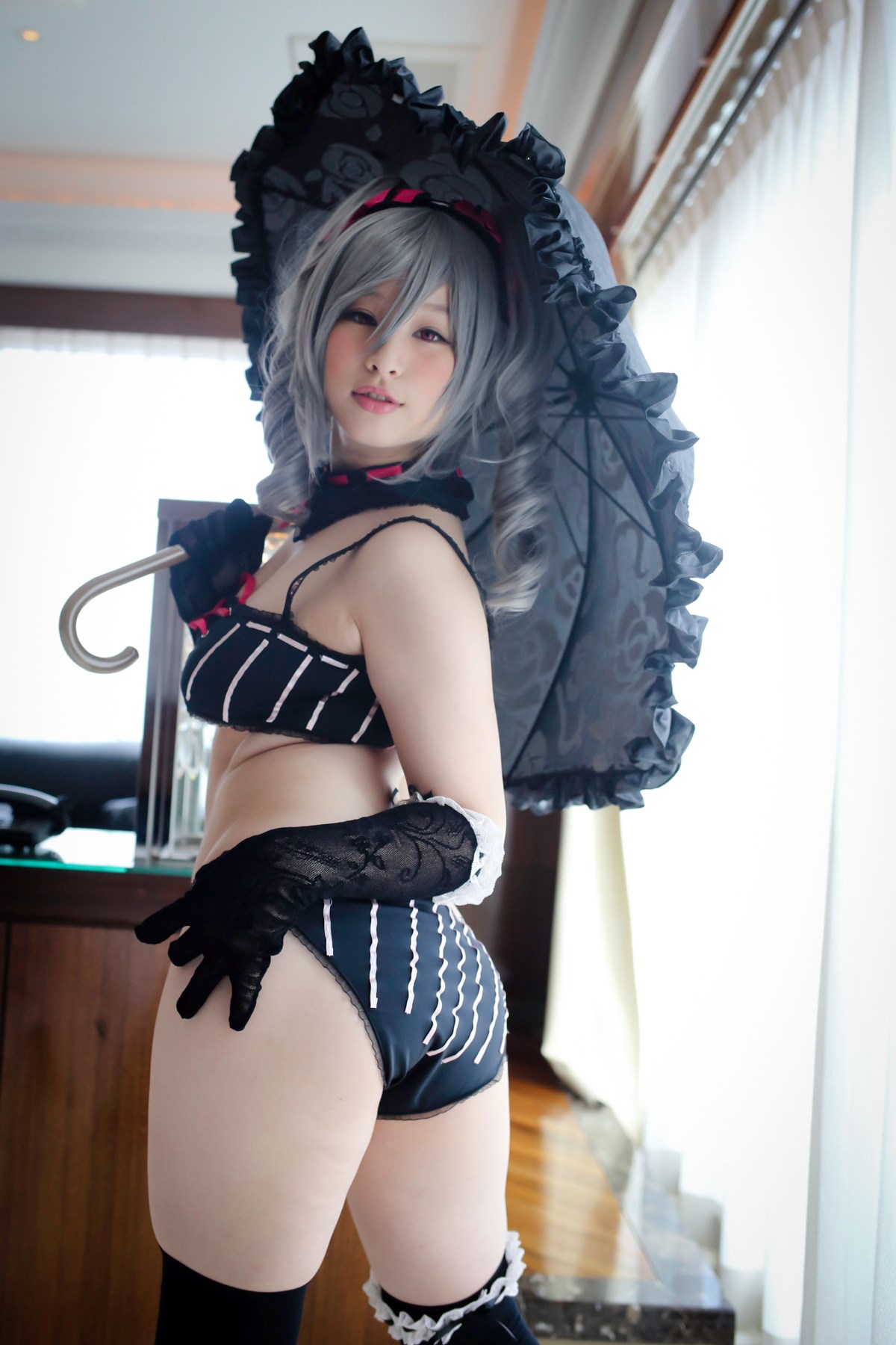 Kanzaki Ranko ero cosplay, Cinderella's girl(11)