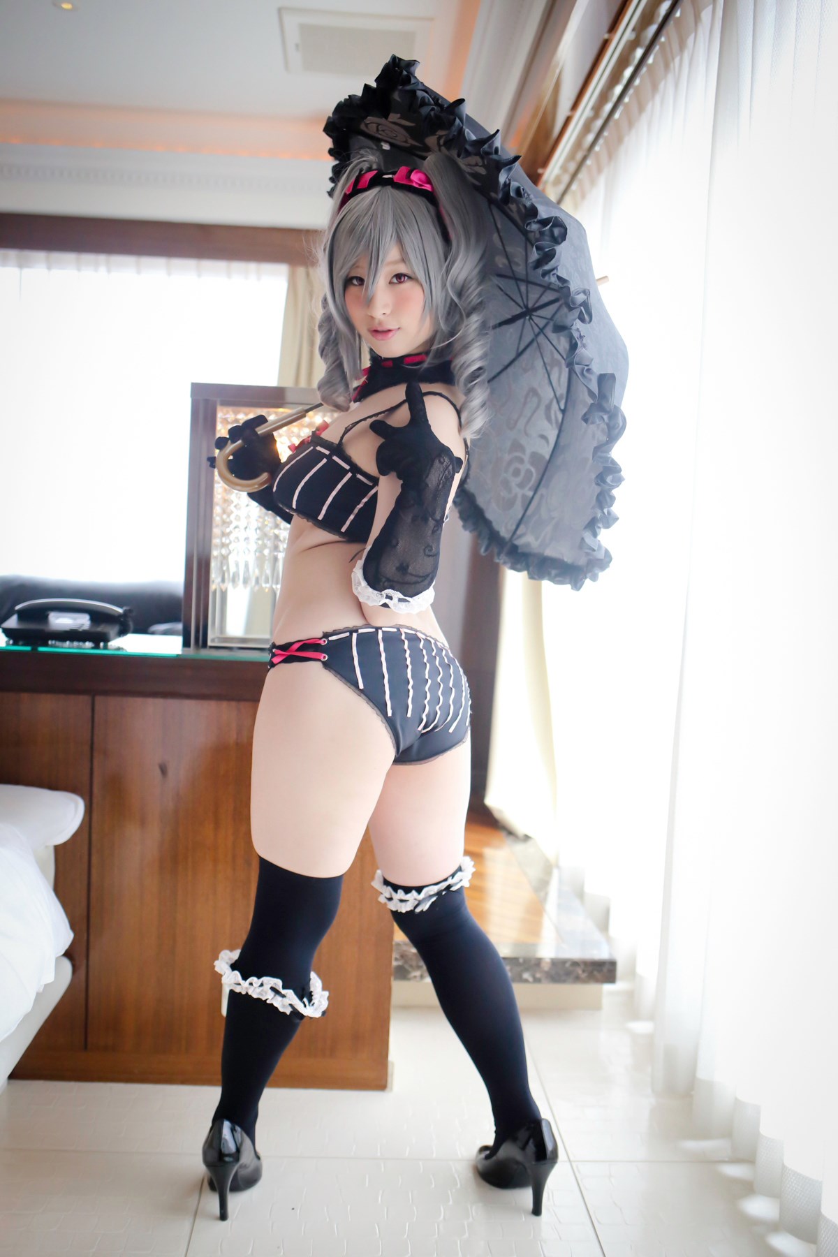 Kanzaki Ranko ero cosplay, Cinderella's girl(12)