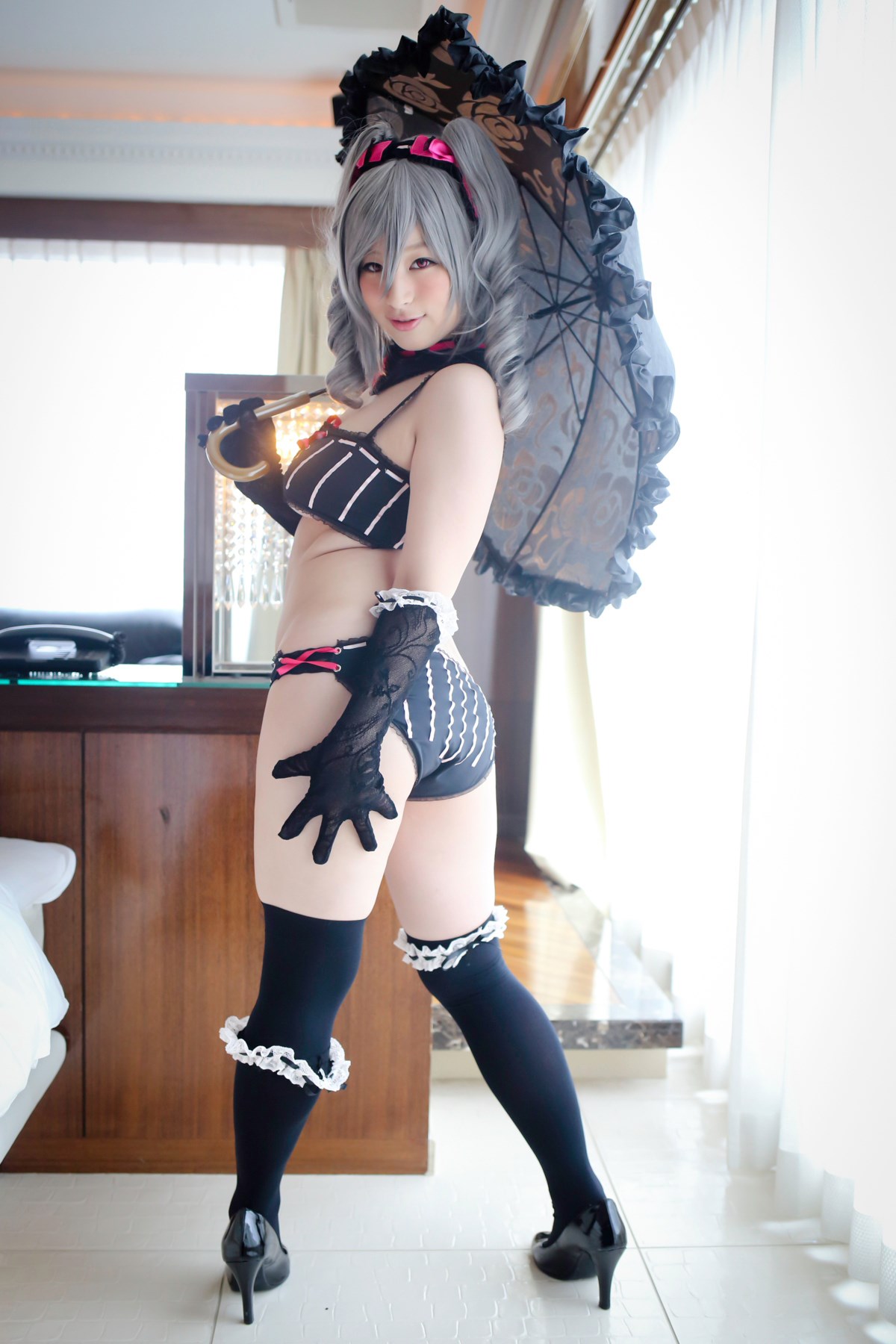 Kanzaki Ranko ero cosplay, Cinderella's girl(13)